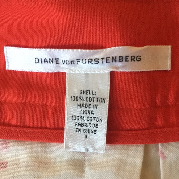 DVF Cotton wrap skirt Size 8 - Picture 6 of 8